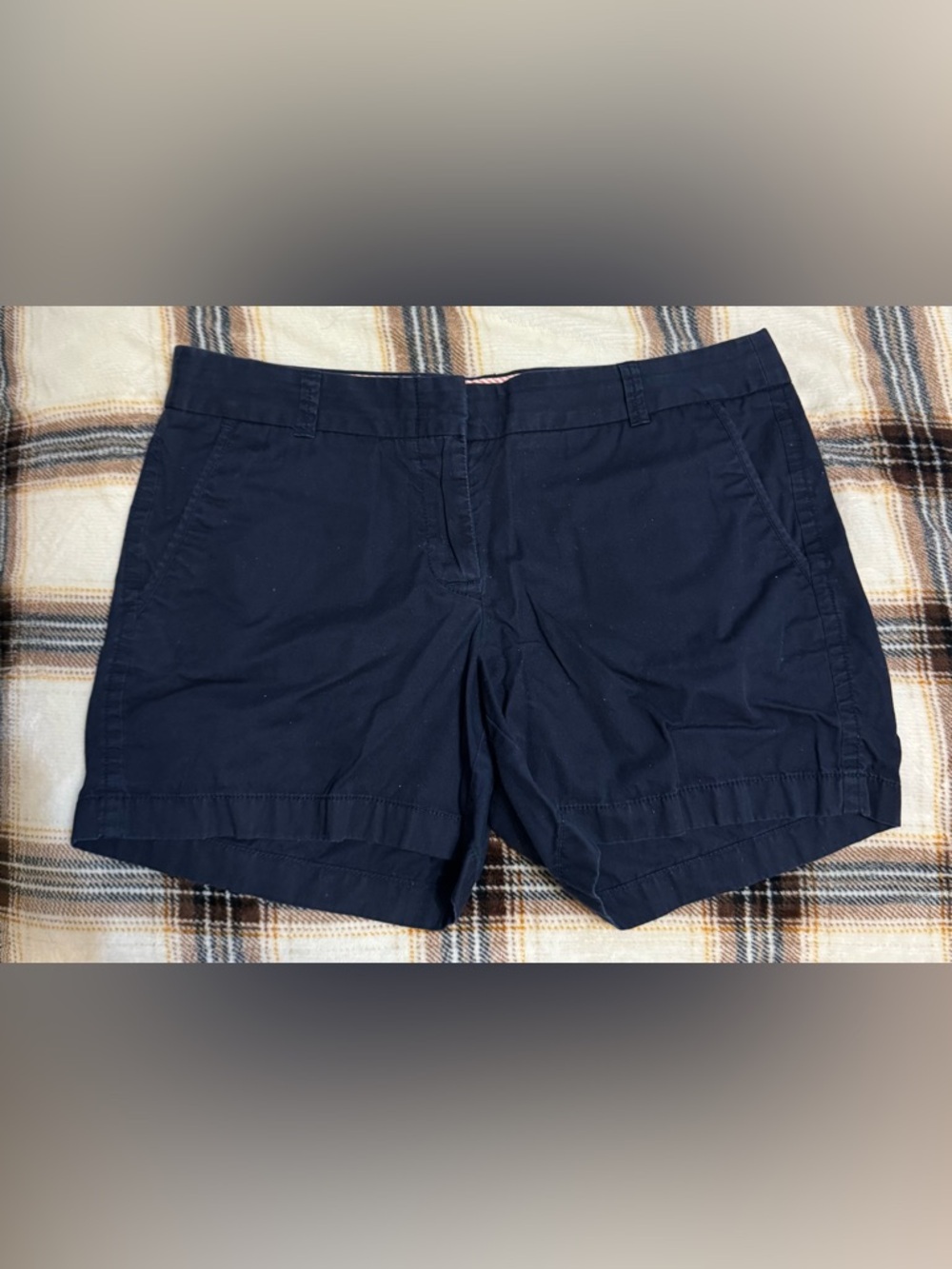 J. Crew Navy Chino Shorts